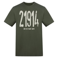 21914 Days on Planet Earth 60th Birthday Hand Printed T-Shirt Gift Size S-5XL