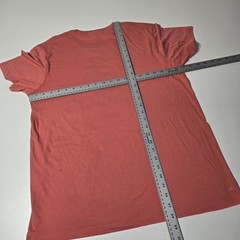 Adidas Shirt Mens Large Orange Short Sleeve Go To Performance Tee Active