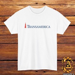 Transamerica Airlines Logo T-Shirt Black/Grey/White/Navy/Red/Light Blue S-5XL