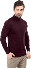 Turtleneck T-Shirt For Men Long Sleeves Tailored Comfort Fit Lot Utopia Wear