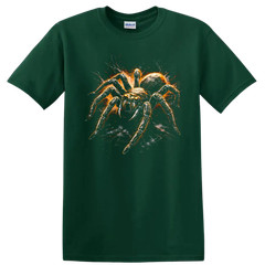 Spider Graphic T Shirt Creepy Monster Design Cool Animal Tee