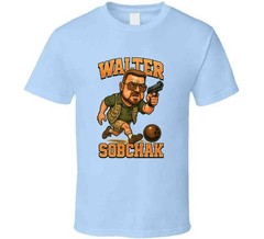 The Big Lebowski Walter Sobchak Retro 80’s Movie Caricature T Shirt