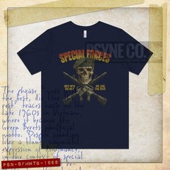 Special Forces: Mess With the Best, Die Like the Rest 1968 Vintage Men’s T-Shirt