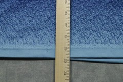 Vintage Karl Kani Shirt Mens XL Blue Gradient Long Sleeve V-Neck Logo 90s