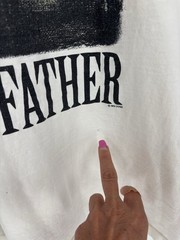 Vintage Big Dogs Dogfather T Shirt XL Single Stitch 90s Graphic Parody USA