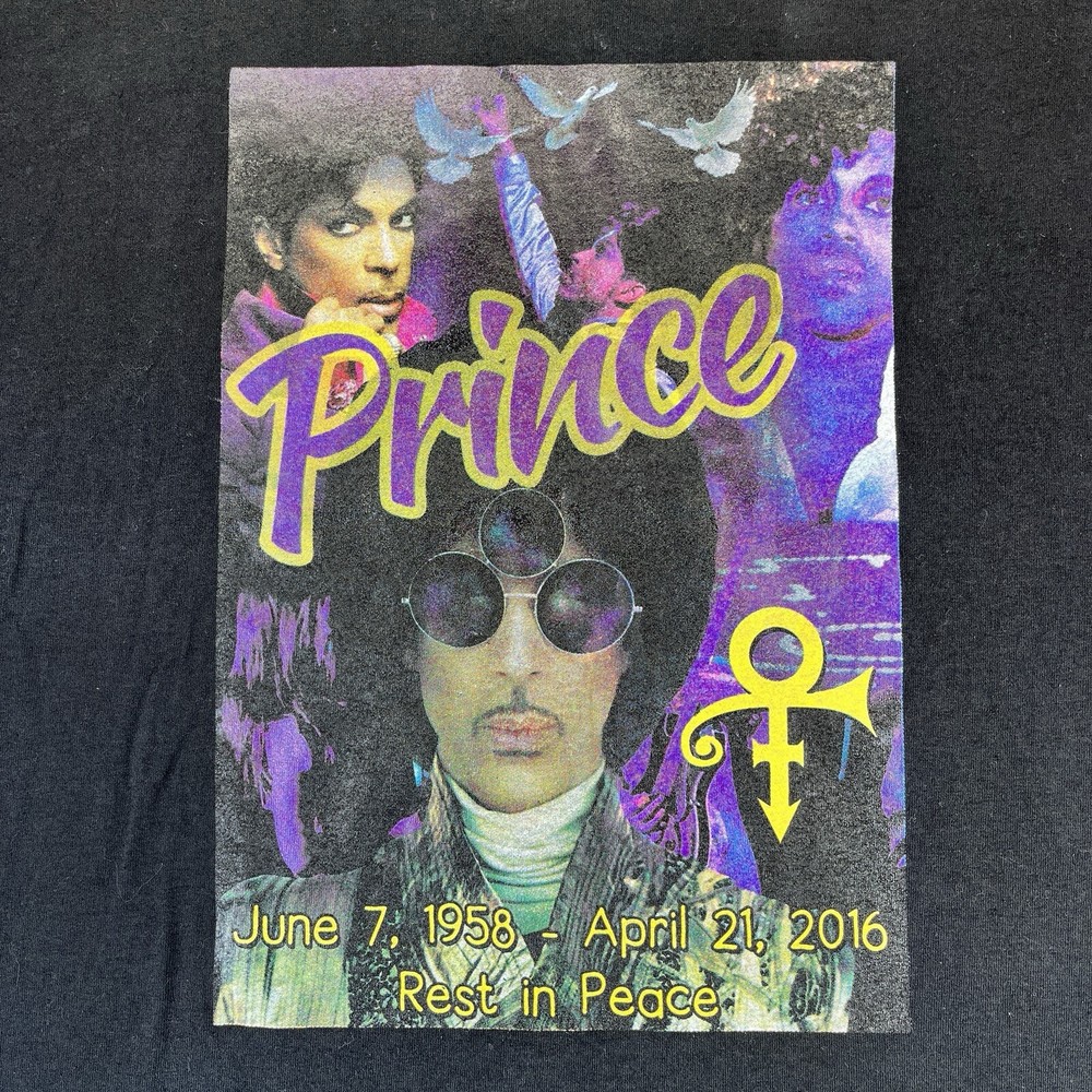 Prince and the Revolution Concert T-shirt (XL) rest in peace memorial pop rock