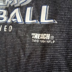Vintage 1994 Dallas Cowboys 75th Aniversary Trench Single Stitch T-Shirt Size XL