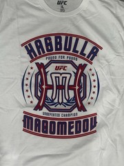UFC Hasbulla Magomedov Pound For Pound Undefeated Champion T Shirt L NWT