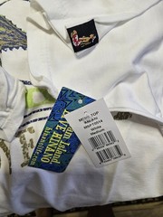 Hinano Tahiti Mahi Ahi Fish Graphic White Men’s Crew Neck Cotton T-Shirt M