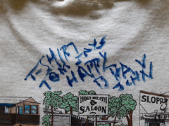 Bars of Key West Florida T Shirt Adult L – Bartender Signed – Delta Pro Weights