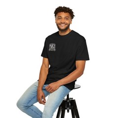 Raiders Nation 4 Life Crest Motorcycle Shield Graphic Logo T-Shirt