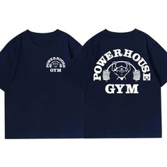 Powerhouse Gym T-Shirt Fitness Bodybuilding Graphic Tee Unisex S-5XL