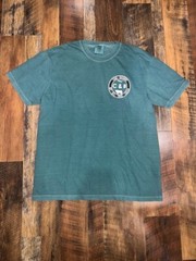 New C&B Farm + Outdoors Green Comfort Colors Heavyweight T-Shirt Farming Alabama