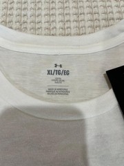 Under Armour Men’s Extra Large XL Vintage Type T-Shirt White Loose NWT
