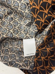 Murano Liquid Luxury Mens XL Black Short Sleeve Button-Down Collared Shirt Print