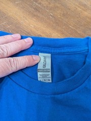 RARE – Pitt Panthers ASL Sign Language T-Shirt – XL Uni-Sex, Royal Blue