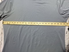 CUTS Clothing Men’s T-Shirt Curve Hem XXL Solid Casual Athleisure Minimalist