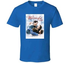 It’s A Wonderful Life Movie Tee Classic Holiday Film T Shirt