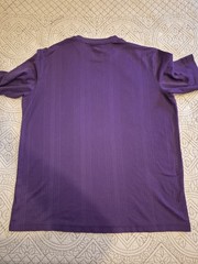 Claiborne Men’s XLT Tall Purple Crew Neck T-Shirt Textured