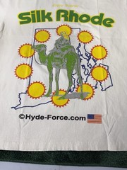 New Rare Hyde-Force Silk Rhode Shirt – XL Extra Large – No Plastic Bag