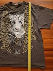 VINTAGE BIG CAT T SHIRT LOT x3 TIGER PANTHER MOUNTAIN OUTDOOR LIFE ANIMAL PLANET