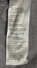 Lot of 2 XXL T-Shirts (1 Eddie Bauer-Solid Gray & 1 Graphic Adidas-Black)