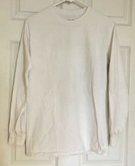 Lady Gaga T- Shirt Size Adult Small Long Sleeve White JOANNE ALBUM 2016