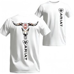 Ariat T-shirt, Crisp Detailing, Daily Wear, Fashion For All Genders