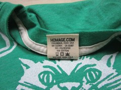 Homage Ohio University Bobcats T Shirt Adult (M) Adult Small Retro College Print