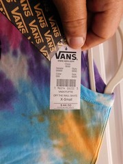 New Vans Off The Wall Skate Tye Die Knit Shirt Men’s Size X-small $44.50 retail