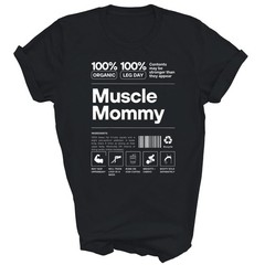100 Muscle Mommy Bodybuilding Gym Fit Unisex Shirt Gift T-Shirt