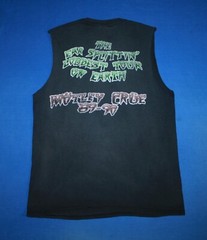 Dr. Feelgood Motley Crue Shirt Glam Metal Band Sleveless Men’s Tee S