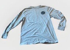 New Maui and Sons Long Sleeve Shirt size Medium Gray