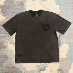 Chrome Hearts Horseshoe Washed Black T-Shirt Size M