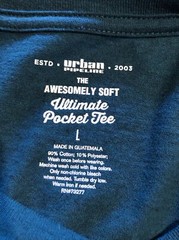 Urban Pipeline LS Tee Shirt Large Green Mens $20 (s-blk-50-21)