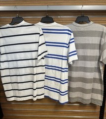 ECKO Unltd. Vintage Men’s Stripe V-Neck T-Shirt ( 3 Pieces / One Price ) Large