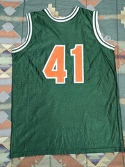 DON ALLISON Vtg New Hampshire AAU Shooting Stars Basketball Jersey Shiny Large