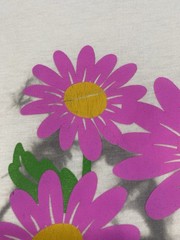 NEFF Daisy Flowers Psychedelic Tie Dye T-Shirt Mens Size Large SEE PHOTOS