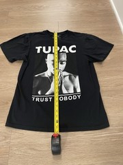 LOT OF 2 – TUPAC Rap Size Small/Medium T-Shirt Trust Nobody / All Eyez On Me