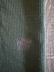 Mack Weldon Shirt Men Thermal- Extra Large Green Long Sleeve Crewneck Pullover