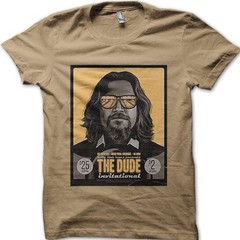 The Big Lebowski Dude poster Walter Sobchak movie printed t-shirt 0013