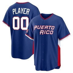 Men’s Custom Puerto Rico Baseball 2026 World Baseball Jersey S-5XL !!!