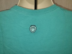 Life is Good Lawn Ranger Adult Medium Cyan TShirt