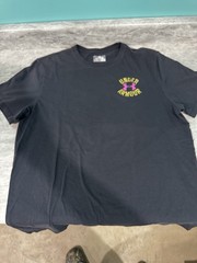 RARE Under Armour UA Size Large Pink Skull Arrows Men’s T-shirt Black