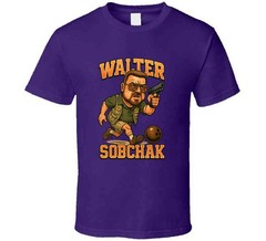 The Big Lebowski Walter Sobchak Retro 80’s Movie Caricature T Shirt