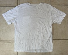 Peter Millar Seaside Men’s White Large T-Shirt Cotton Modal Jersey Crew Pocket