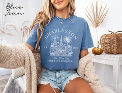 Charleston Unisex Shirt Travel Gift South Carolina Trip Lovers Souvenir Tee