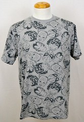 Avengers Floating Heads T-shirt Marvel Comics Superhero Graphic Tee Gray NWT