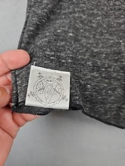 Heavy Melta Men’s Size XL Gray T-Shirt 3/4 Sleeve Made in USA Grunge 90’s
