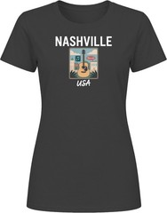 Nashville Usa Vacation Tourist Shop T Shirt